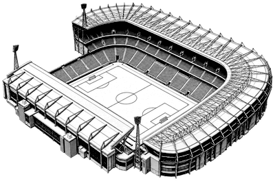 Silhouette des Celtic Park