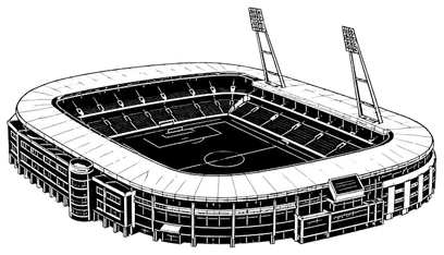 Silhouette des Weserstadions